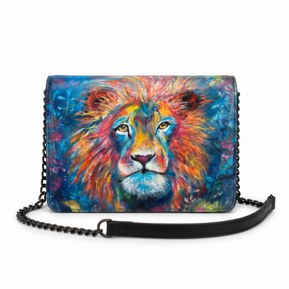 Colorful Lion | Purse