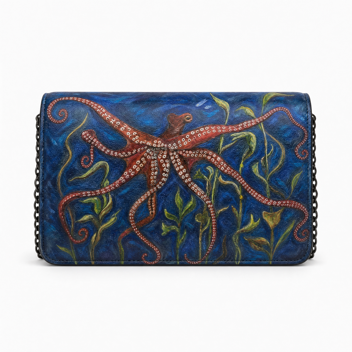 Red Octopus | Purse