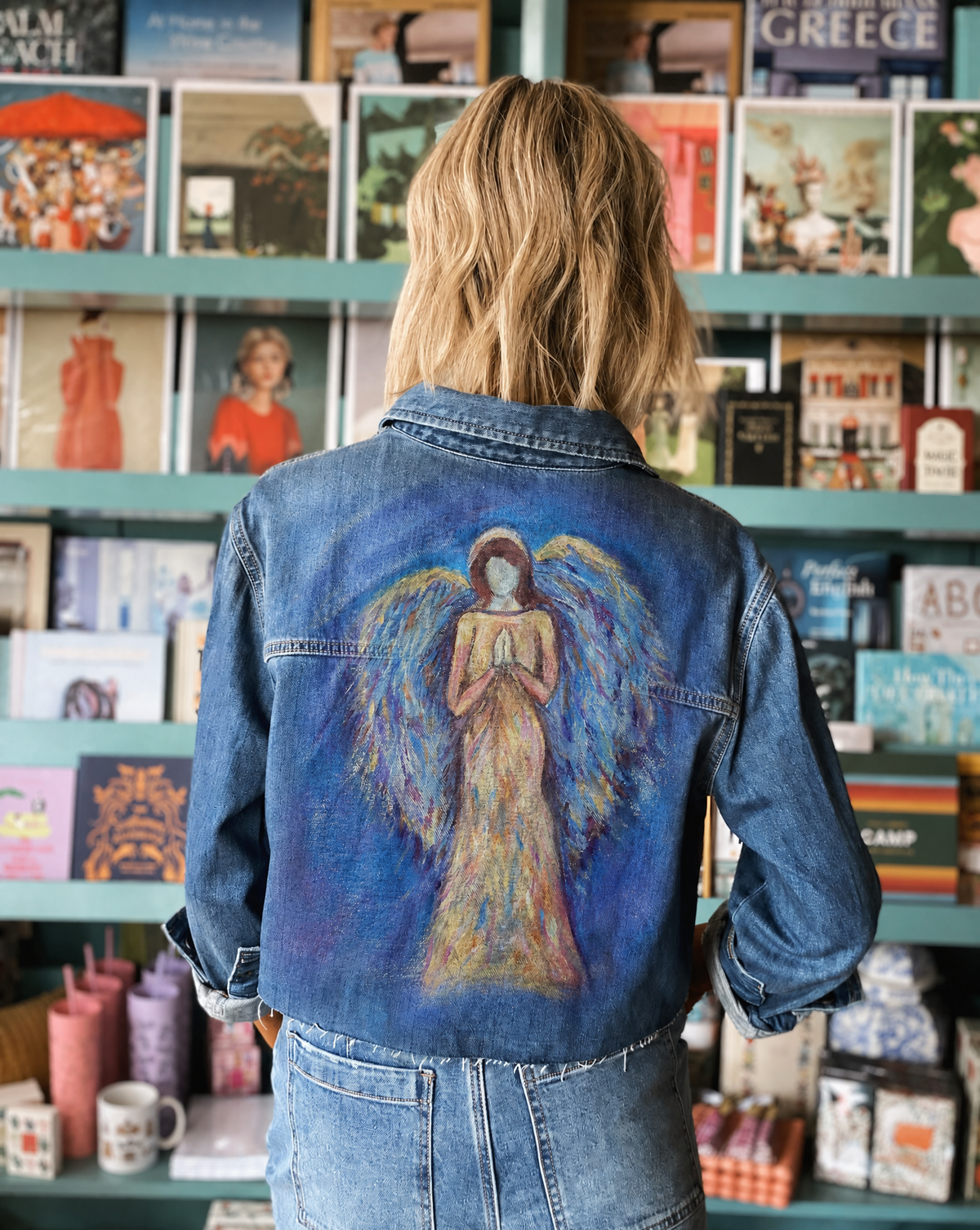 Angel | Denim Jacket - Size Large