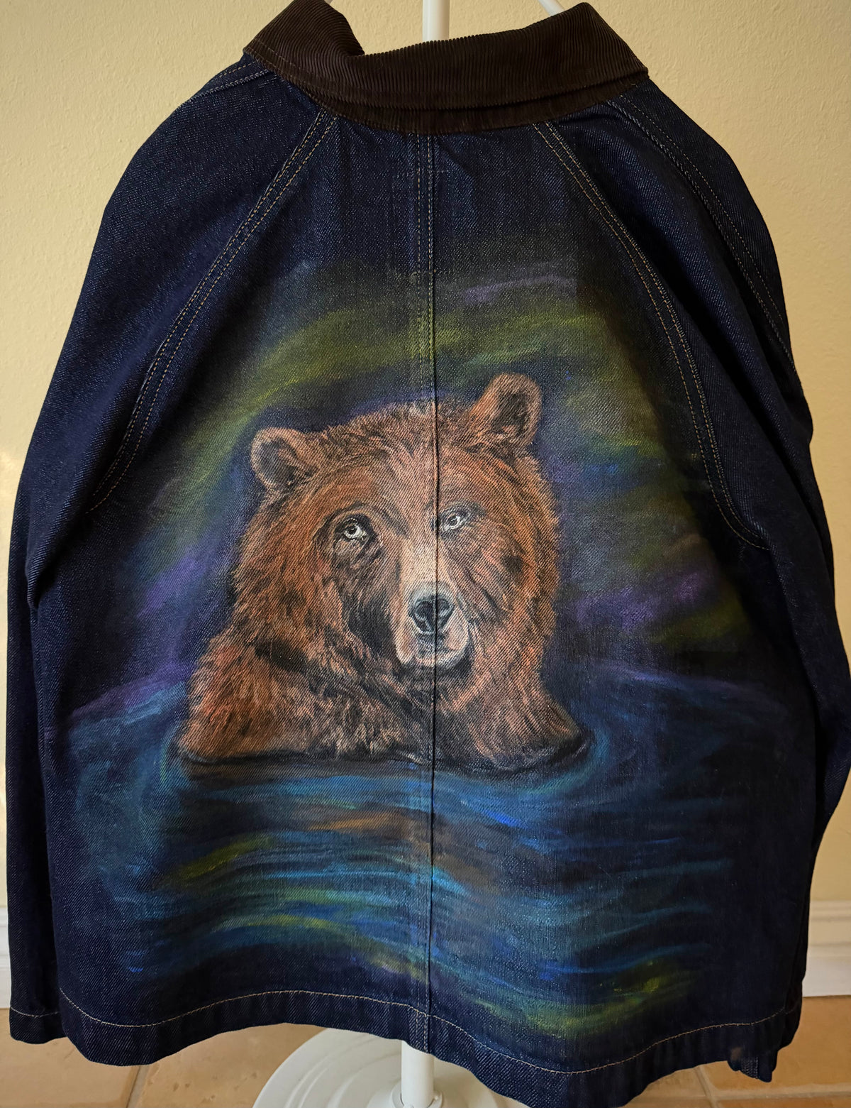 Brown Bear, California Poppies - Size Large
