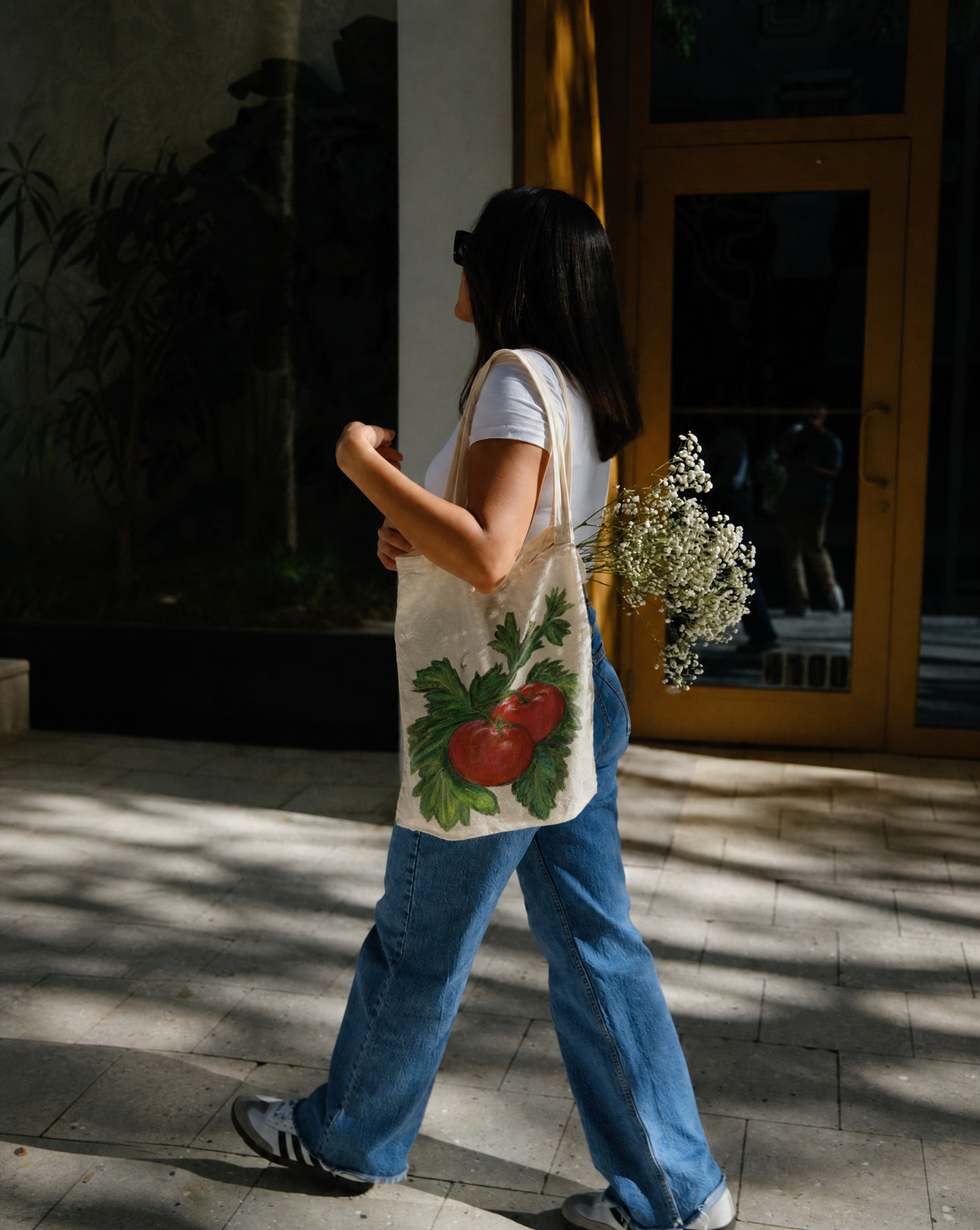 Two Tomatoes | Canvas Tote Bag